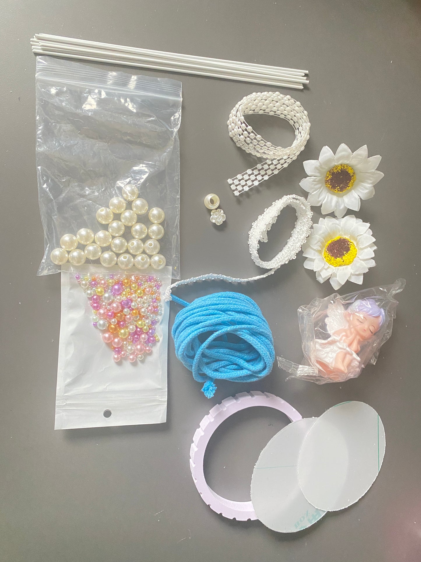 DIY phone holder material package (unfinished product)